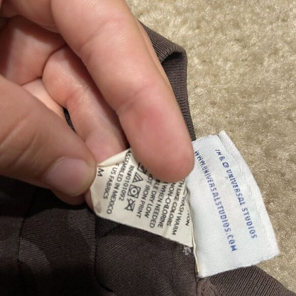 Vtg 00s UNIVERSAL STUDIOS Roller Coaster REVENGE OF THE MUMMY SHIRT Men's Medium - Picture 4 of 8